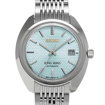 セイコー キングセイコー SDKA023 ライトブルー メンズ 時計 【中古】【wristwatch】