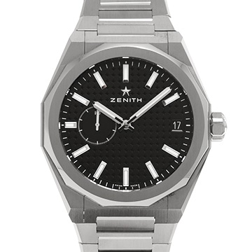 ゼニス デファイ スカイライン 03.9300.3620/21.I001 ブラック メンズ 時計 【中古】【wristwatch】