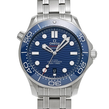 オメガ シーマスター ダイバー300 コーアクシャル マスタークロノメーター 210.30.42.20.03.001 ブルー メンズ 時計 【中古】【wristwatch】