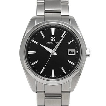 グランドセイコー ヘリテージコレクション クォーツ SBGP011 ブラック メンズ 時計 【中古】【wristwatch】