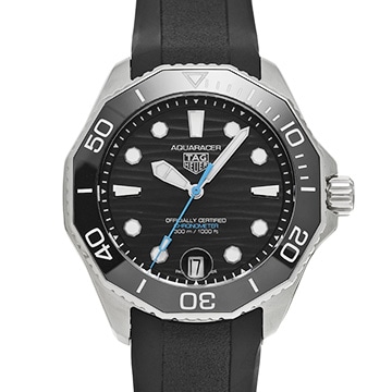 タグ ホイヤー アクアレーサー プロフェッショナル300 WBP5110.FT6257 ブラック メンズ 時計 【中古】【wristwatch】