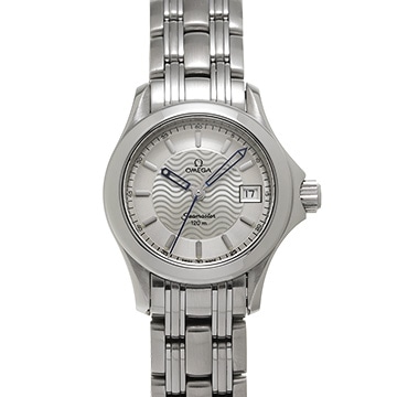 オメガ シーマスター 120 クォーツ 2571.31 シルバー レディース 時計 【中古】【wristwatch】