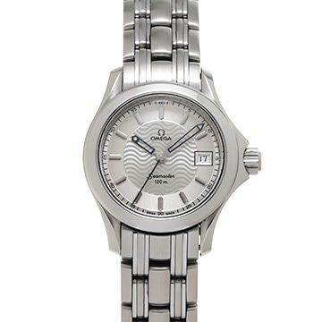 オメガ シーマスター 120 クォーツ 2581.31 シルバー レディース 時計 【中古】【wristwatch】