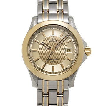 オメガ シーマスター 120 デイト 2311.11 シャンパン メンズ 時計 【中古】【wristwatch】