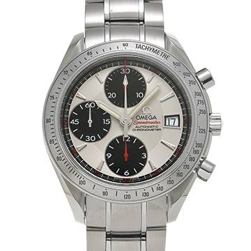 オメガ スピードマスター デイト 3211.31 ホワイト/ブラック メンズ 時計 【中古】【wristwatch】