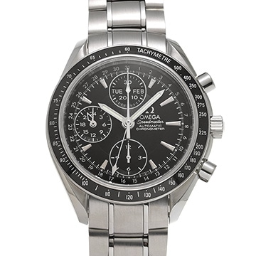 オメガ スピードマスター トリプルカレンダー 3220.50 ブラック メンズ 時計 【中古】【wristwatch】