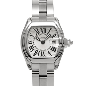 カルティエ ロードスター SM W62016V3 シルバー レディース 時計 【中古】【wristwatch】