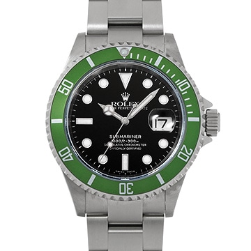 ロレックス サブマリーナ デイト 16610LV ブラック メンズ 時計 【中古】【wristwatch】