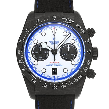 チューダー / チュードル ブラックベイ クロノ カーボン 25 79377KN ブラック/シルバー メンズ 時計 【中古】【wristwatch】