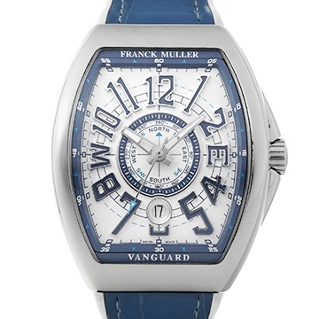 フランクミュラー ヴァンガード マリナー V41SCDTYTMAR ACAC ホワイト メンズ 時計 【中古】【wristwatch】