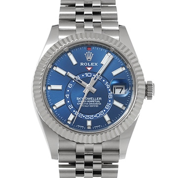 ロレックス スカイドゥエラー 326934 ブライトブルー メンズ 時計 【中古】【wristwatch】