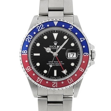 ロレックス GMTマスター 16700 ブラック メンズ 時計 【中古】【wristwatch】