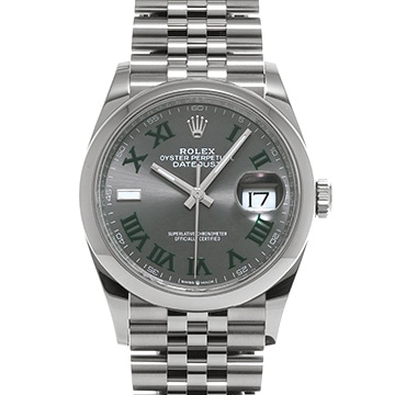 ロレックス デイトジャスト 36 126200 スレート メンズ 時計 【中古】【wristwatch】