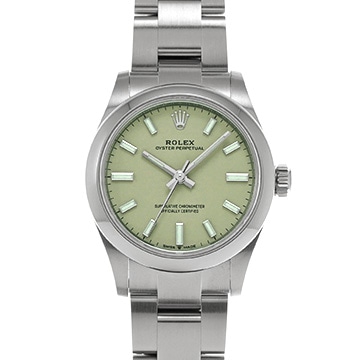 ロレックス オイスターパーペチュアル 31 277200 ピスタチオ ユニセックス 時計 【中古】【wristwatch】