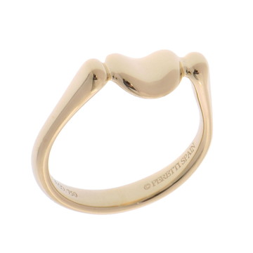 ティファニー ビーンリング ゴールド K18イエローゴールド YG レディース ジュエリー 【中古】【jewelry】