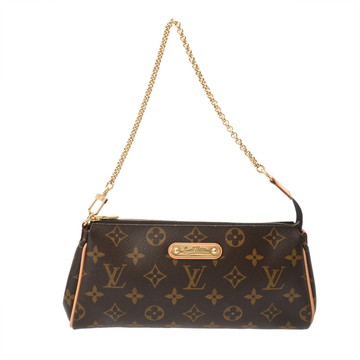 ルイ ヴィトン モノグラム エヴァ  ブラウン M95567 モノグラムキャンバス レディース バッグ 【中古】【bag】
