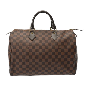 ルイ ヴィトン ダミエ スピーディ35 ブラウン N41523 ダミエキャンバス ユニセックス バッグ 【中古】【bag】