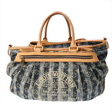 ルイ ヴィトン モノグラムデニム カバレイエ GM ブルー M95336 モノグラムデニム レディース バッグ 【中古】【bag】