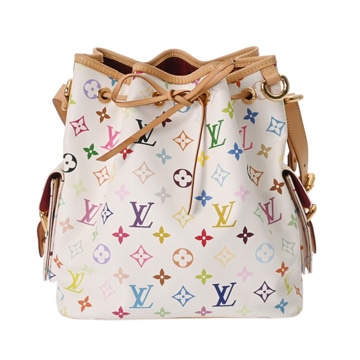 ルイ ヴィトン モノグラムマルチカラー プチノエ ブロン M42229 モノグラムマルチカラー レディース バッグ 【中古】【bag】