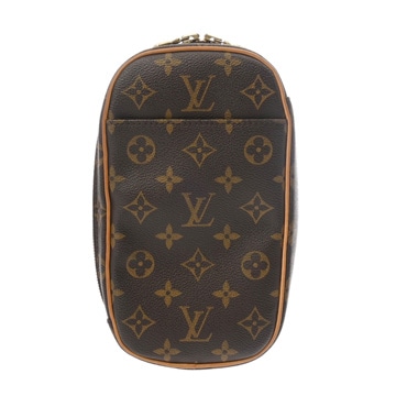 ルイ ヴィトン モノグラム ポシェットガンジュ ブラウン M51870 モノグラムキャンバス レディース 【中古】【bag】