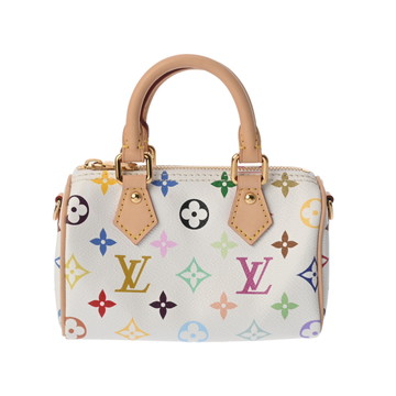 ルイ ヴィトン モノグラム LV×TM ナノ スピーディ 2WAY マルチカラー M13391 モノグラムキャンバス レディース バッグ 【未使用】【bag】