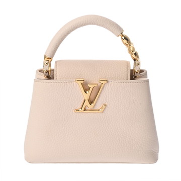 ルイ ヴィトン カプシーヌ MINI クウォーツ トリヨンレザー レディース バッグ 【中古】【bag】