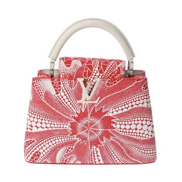 ルイ ヴィトン LV×YK カプシーヌBB サイケデリックフラワー ルージュ/ブロン M21704 トリヨンレザー レディース バッグ 【中古】【bag】