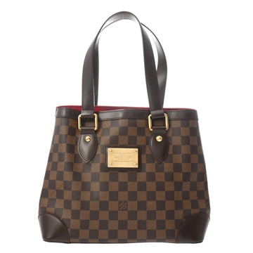 ルイ ヴィトン ダミエ ハムステッド PM エベヌ N51205 ダミエキャンバス レディース バッグ 【中古】【bag】