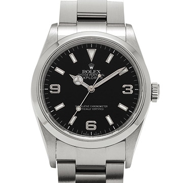 ロレックス エクスプローラー 114270 ブラック メンズ 時計 【中古】【wristwatch】