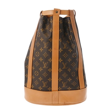 ルイ ヴィトン モノグラム ランドネ PM ブラウン M42243 モノグラムキャンバス レディース バッグ 【中古】【bag】