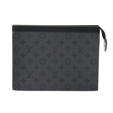 ルイ ヴィトン モノグラムエクリプス/モノグラムエクリプスリバース ポシェット ヴォワヤージュ グレー M69535 モノグラムキャンバス メンズ バッグ 【中古】【bag】