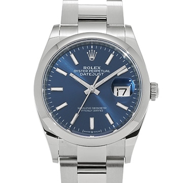 ロレックス デイトジャスト 36 126200 ブライトブルー メンズ 時計 【新品】【wristwatch】
