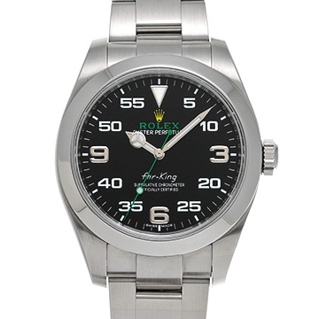 ロレックス エアキング 116900 ブラック メンズ 時計 【中古】【wristwatch】