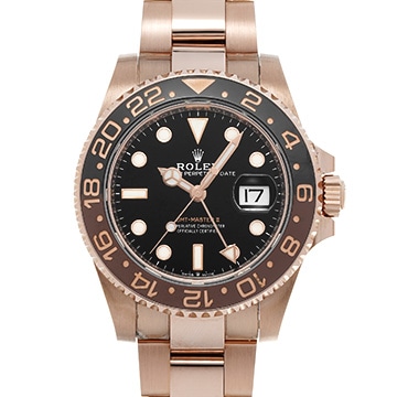 ロレックス GMTマスターII 126715CHNR ブラック メンズ 時計 【中古】【wristwatch】