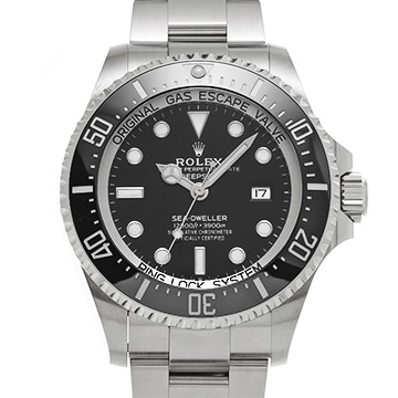 ロレックス シードゥエラー ディープシー 126660 ブラック メンズ 時計 【中古】【wristwatch】