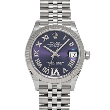 ロレックス デイトジャスト 31 278274 オーベルジーヌ ユニセックス 時計 【中古】【wristwatch】