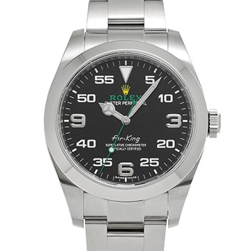ロレックス エアキング 116900 ブラック メンズ 時計 【中古】【wristwatch】