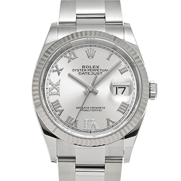ロレックス デイトジャスト 36 126234 シルバー/ダイヤモンド メンズ 時計 【新品】【wristwatch】