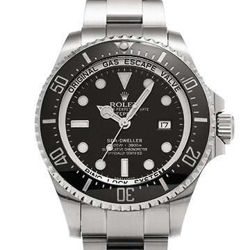 ロレックス シードゥエラー ディープシー 116660 ブラック メンズ 時計 【中古】【wristwatch】