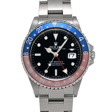 ロレックス GMTマスター II 16710 ブラック メンズ 時計 【中古】【wristwatch】