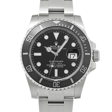 ロレックス サブマリーナ デイト 116610LN ブラック メンズ 時計 【中古】【wristwatch】