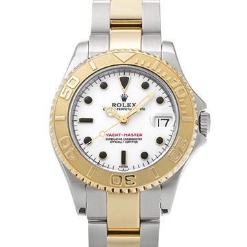 ロレックス ヨットマスター 34 68623 ホワイト ユニセックス 時計 【中古】【wristwatch】