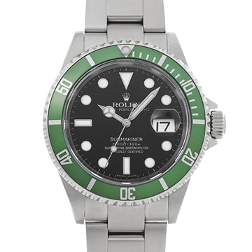 ロレックス サブマリーナ デイト 16610 ブラック メンズ 時計 【中古】【wristwatch】