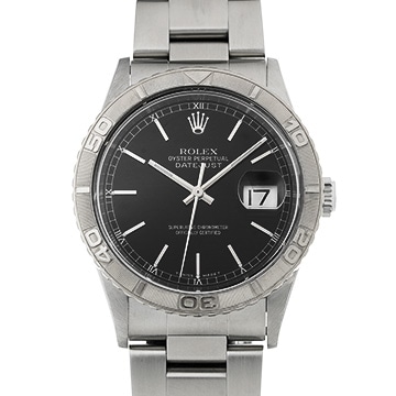 ロレックス デイトジャスト サンダーバード 16264 ブラック メンズ 時計 【中古】【wristwatch】
