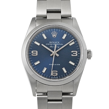 ロレックス エアキング 14000 ブルー メンズ 時計 【中古】【wristwatch】