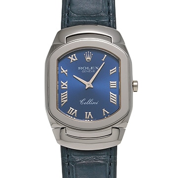 ロレックス チェリーニ 6633 ブルー メンズ 時計 【中古】【wristwatch】