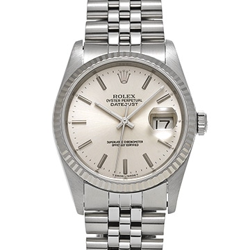 ロレックス デイトジャスト 16234 シルバー メンズ 時計 【中古】【wristwatch】