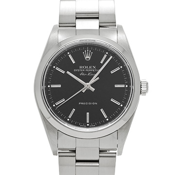 ロレックス エアキング 14000M ブラック メンズ 時計 【中古】【wristwatch】