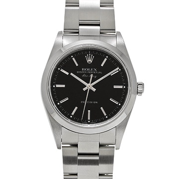 ロレックス エアキング 14000M ブラック メンズ 時計 【中古】【wristwatch】