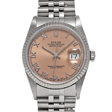 ロレックス デイトジャスト 16234 ピンク メンズ 時計 【中古】【wristwatch】